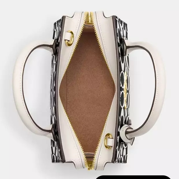 New! Andrea Carryall (Small) in Signature Canvas - Picture 2 of 9